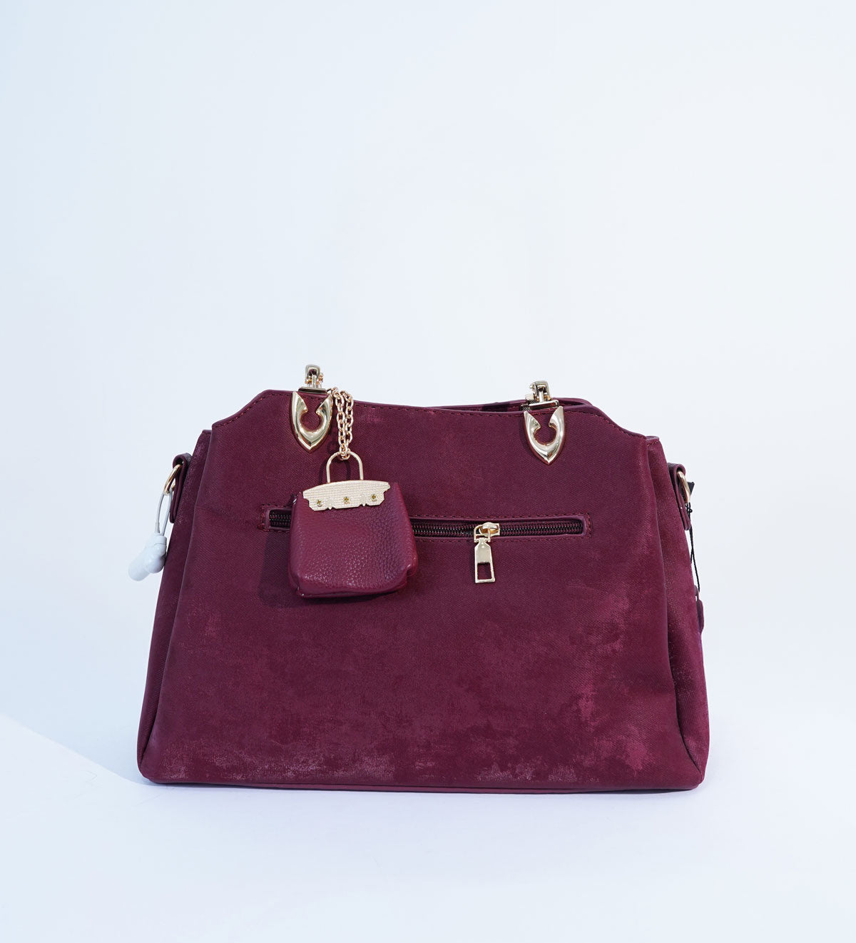 Purple Velvet Bag