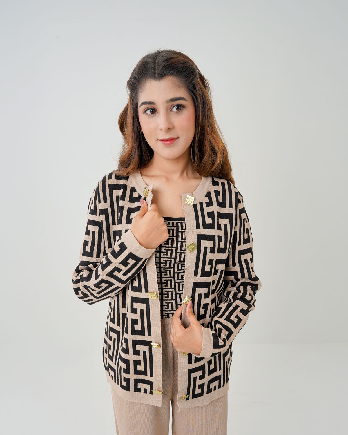 Women’s 3-Piece Knitted Co-ord Lounge Set