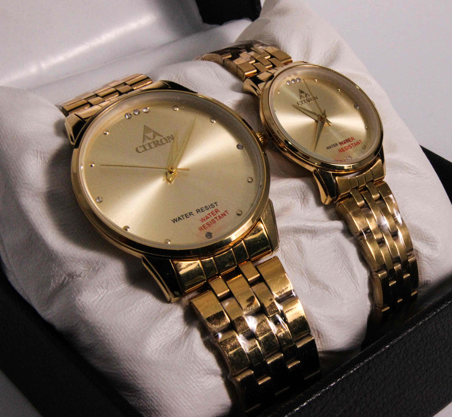 Golden Sleek Design Watch