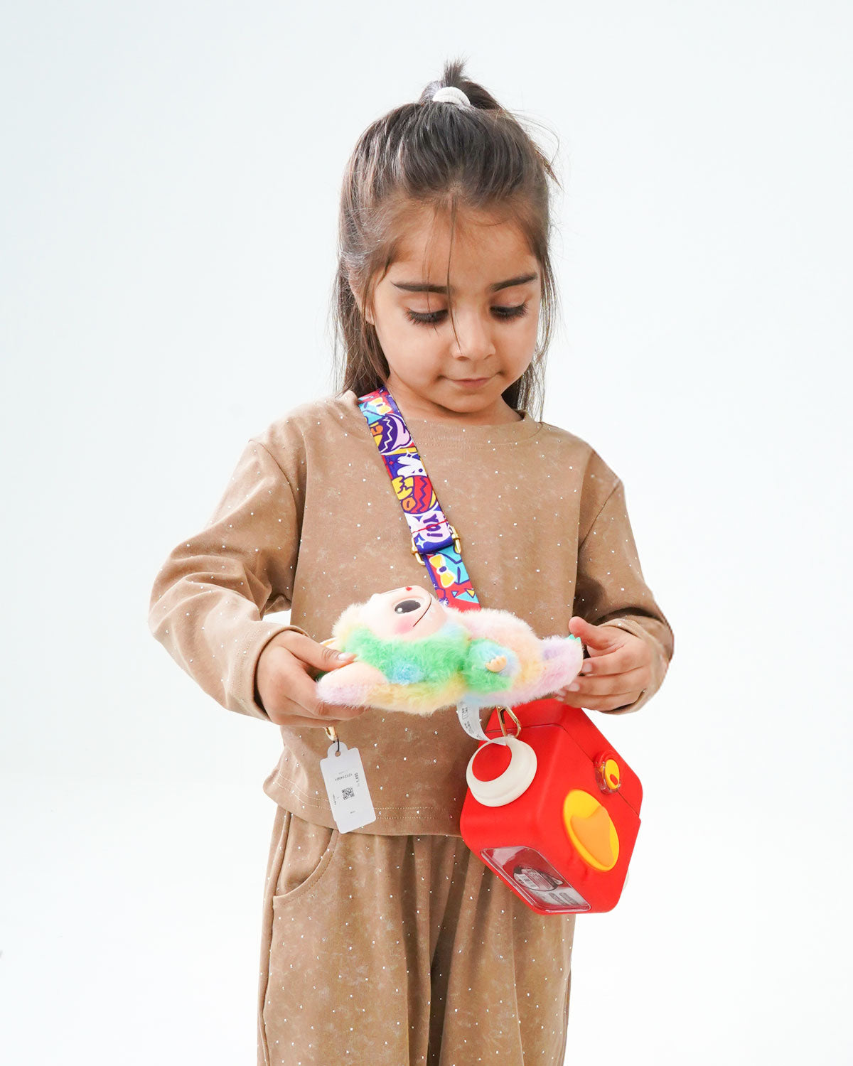 Brown Full Sleeves Shirt and Trouser For Girls