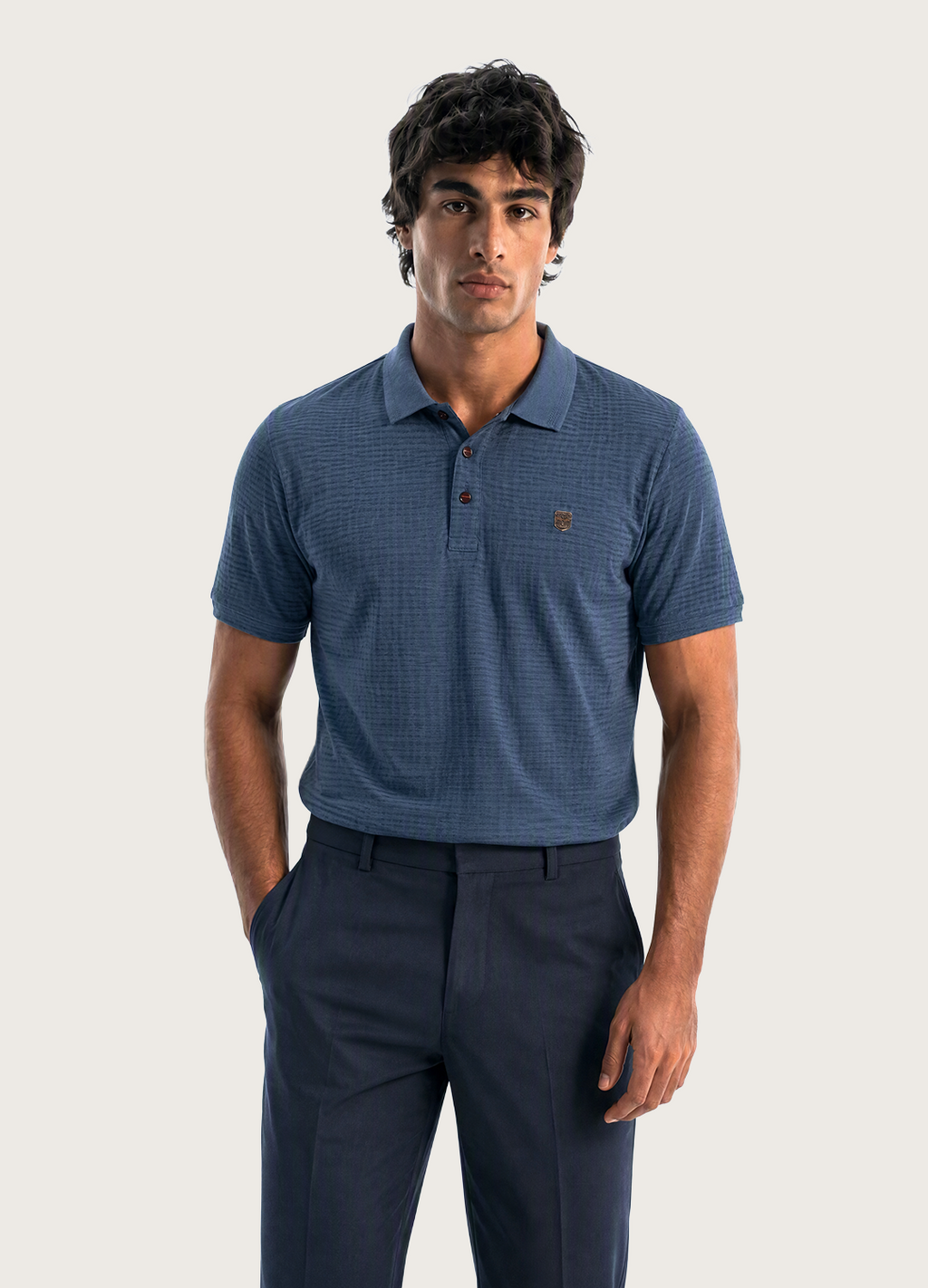Vogue Textured Polo