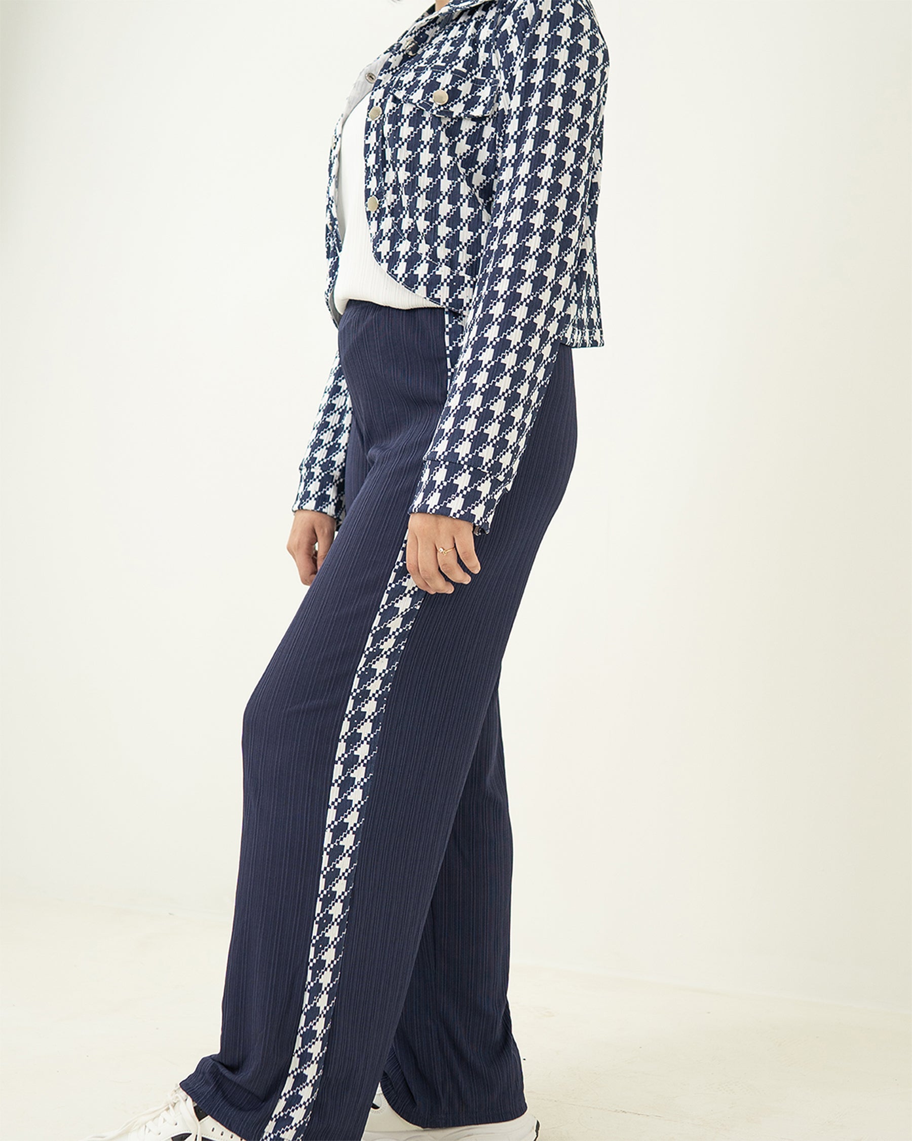 Blue Grid Set 3pc