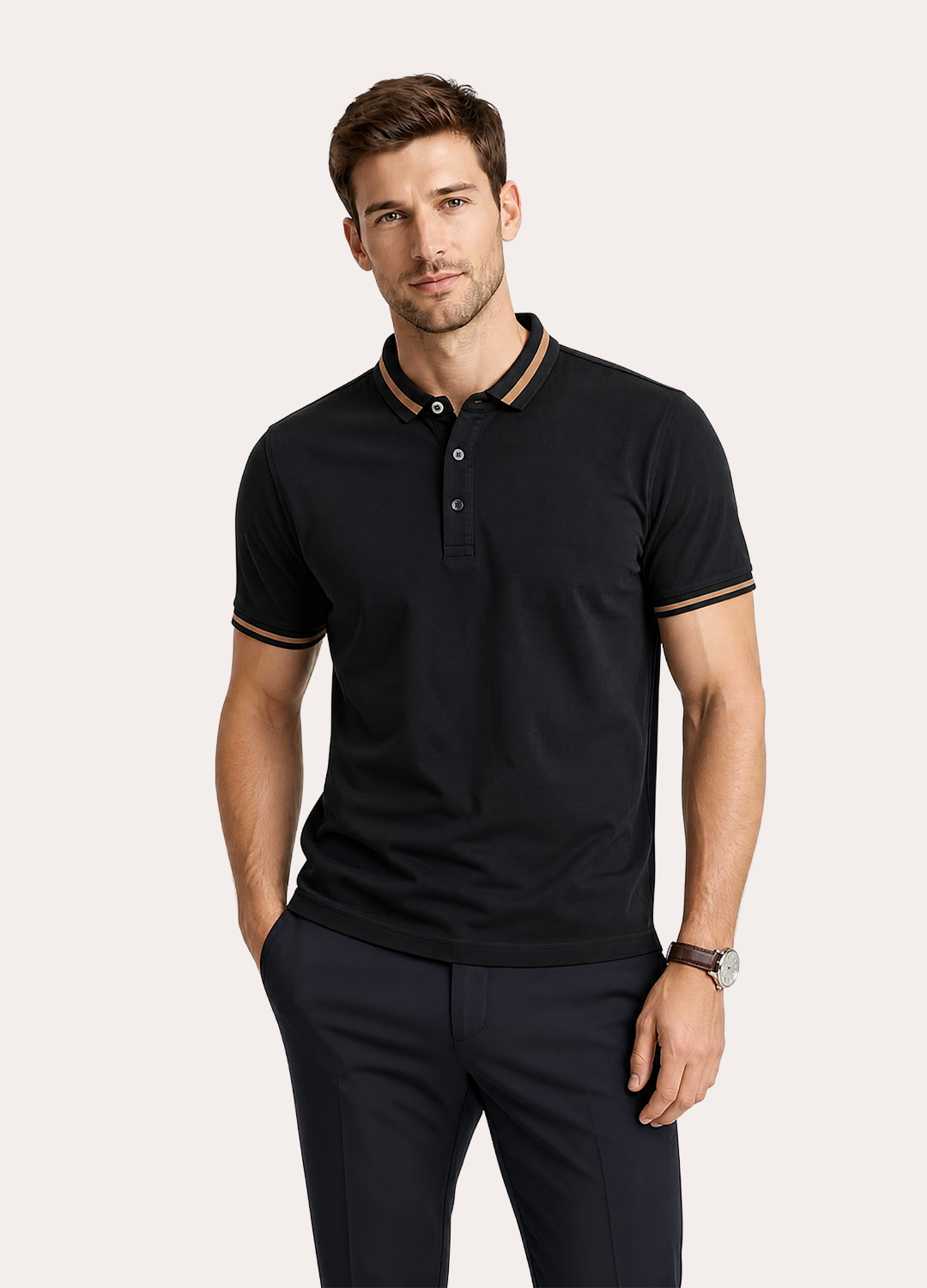 Brown Tipped Polo
