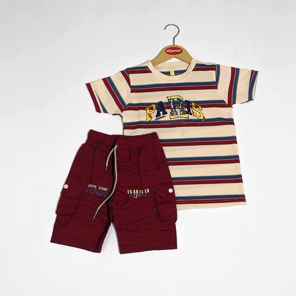 Maroon Nicker Suit.