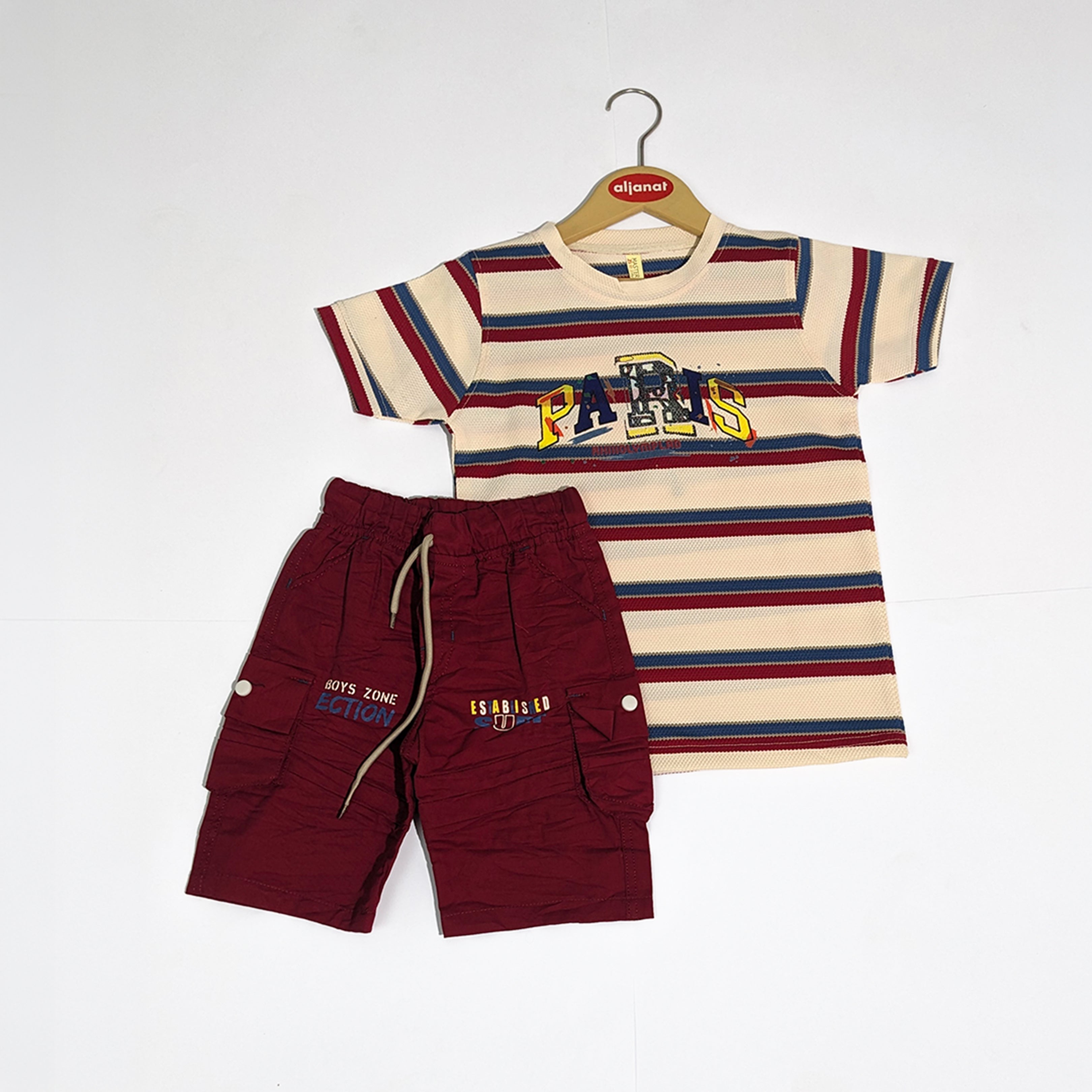 Maroon Nicker Suit.