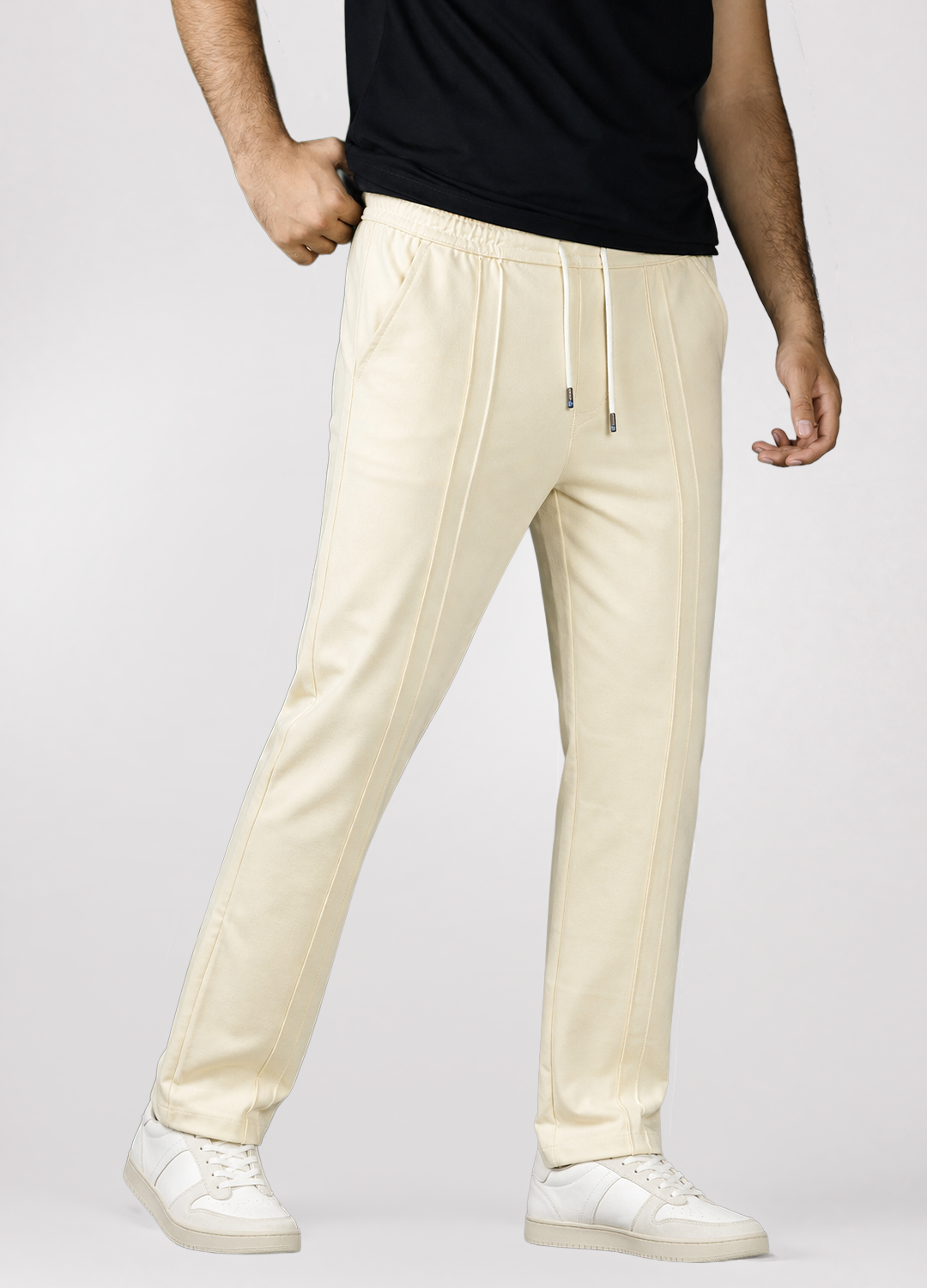 Double Pleated Trouser