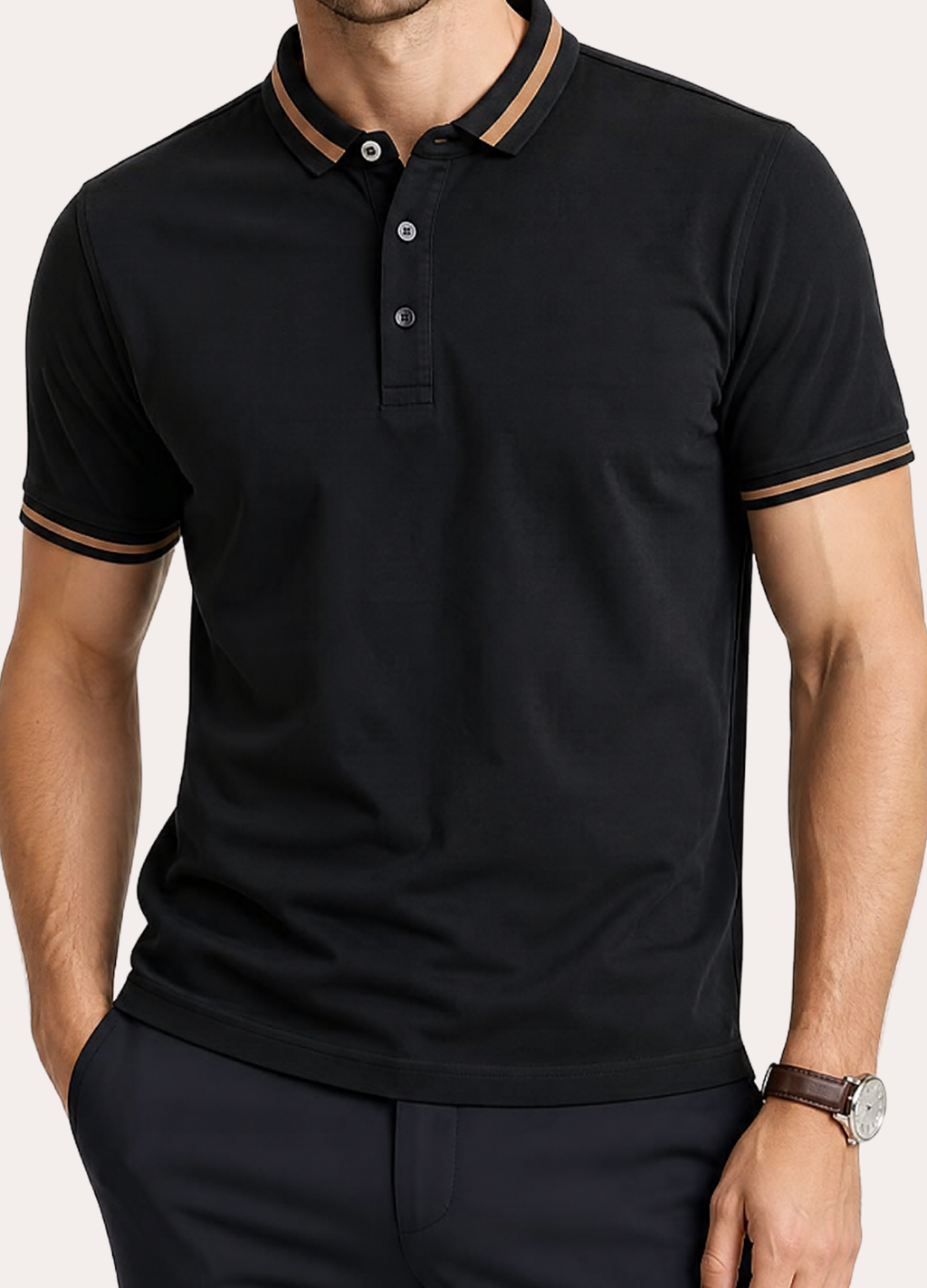 Brown Tipped Polo