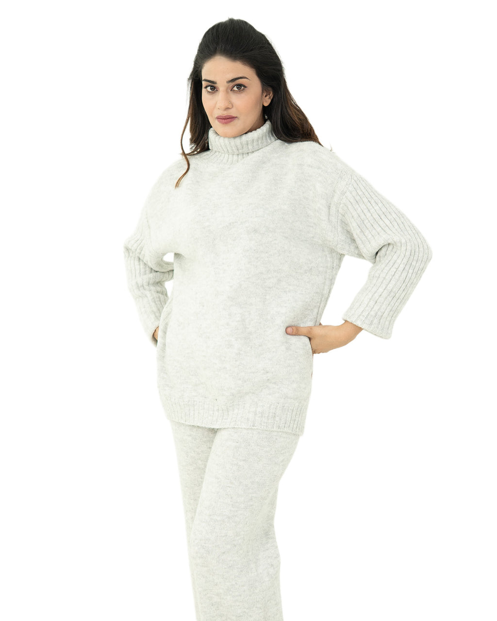 Grey Elegance Co-ord Set