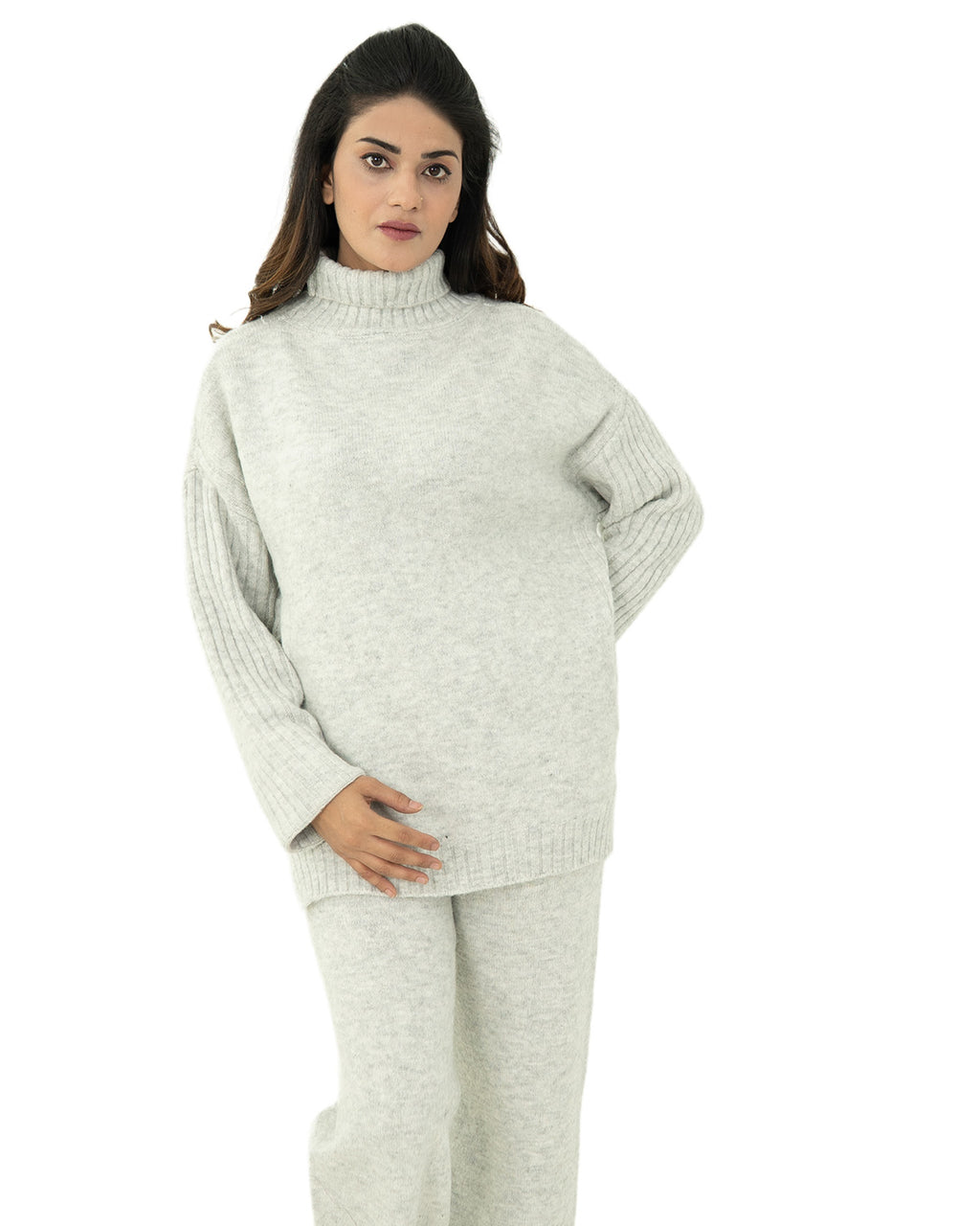 Grey Elegance Co-ord Set