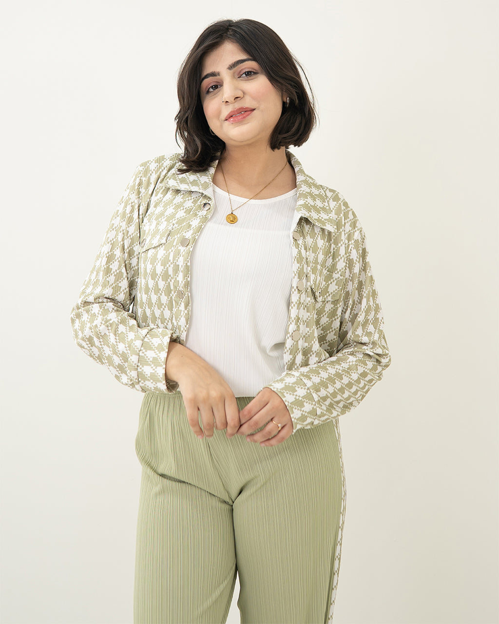 Green Grid Set 3pc