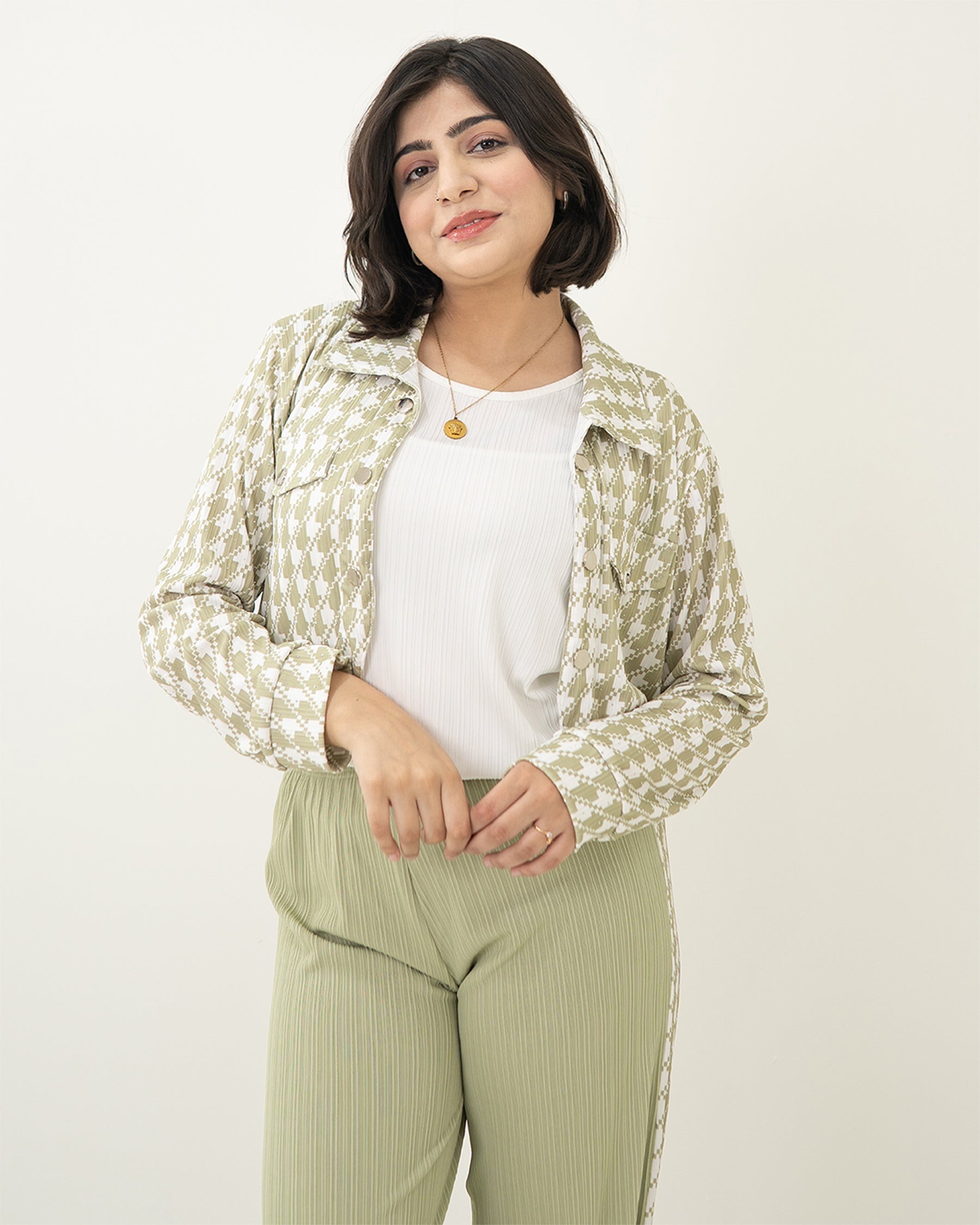 Green Grid Set 3pc