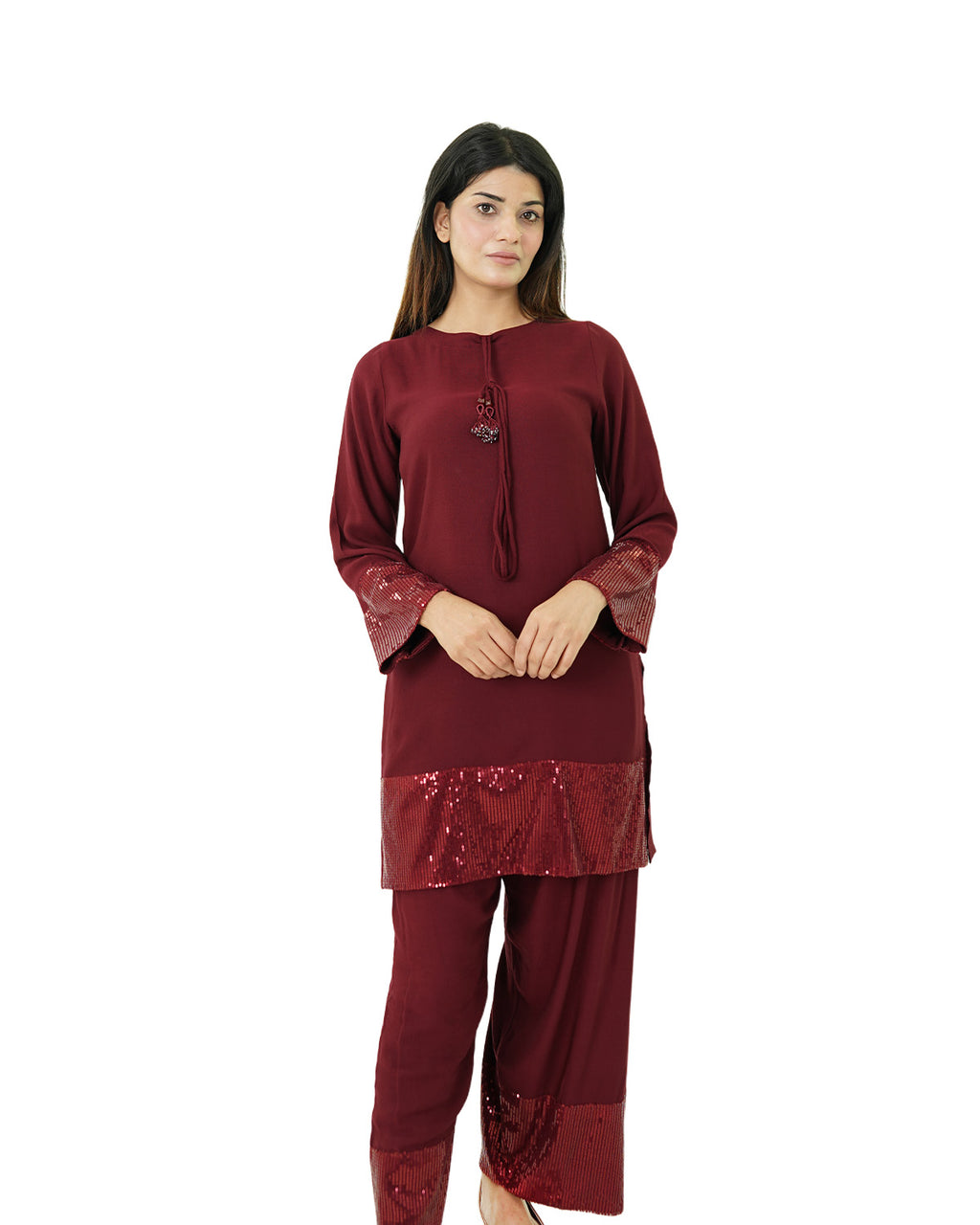 Classic Red Sitara Outfit