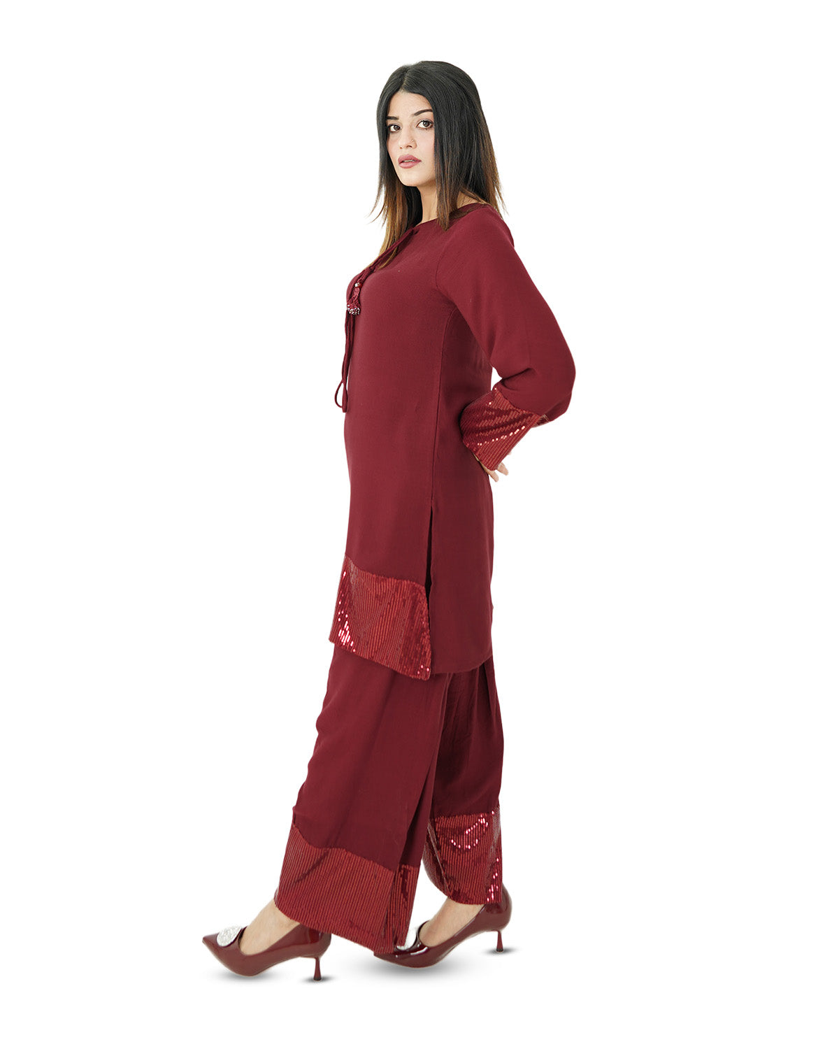 Classic Red Sitara Outfit