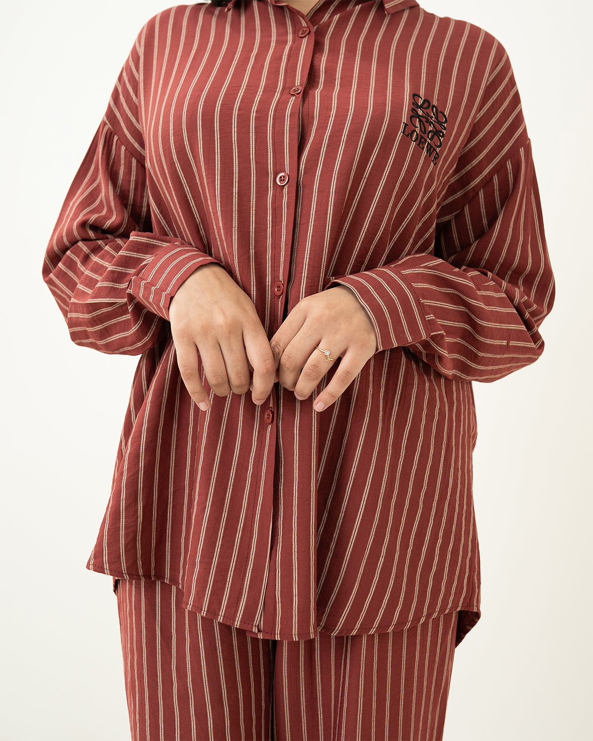 Chestnut Brown Outline Co-ord