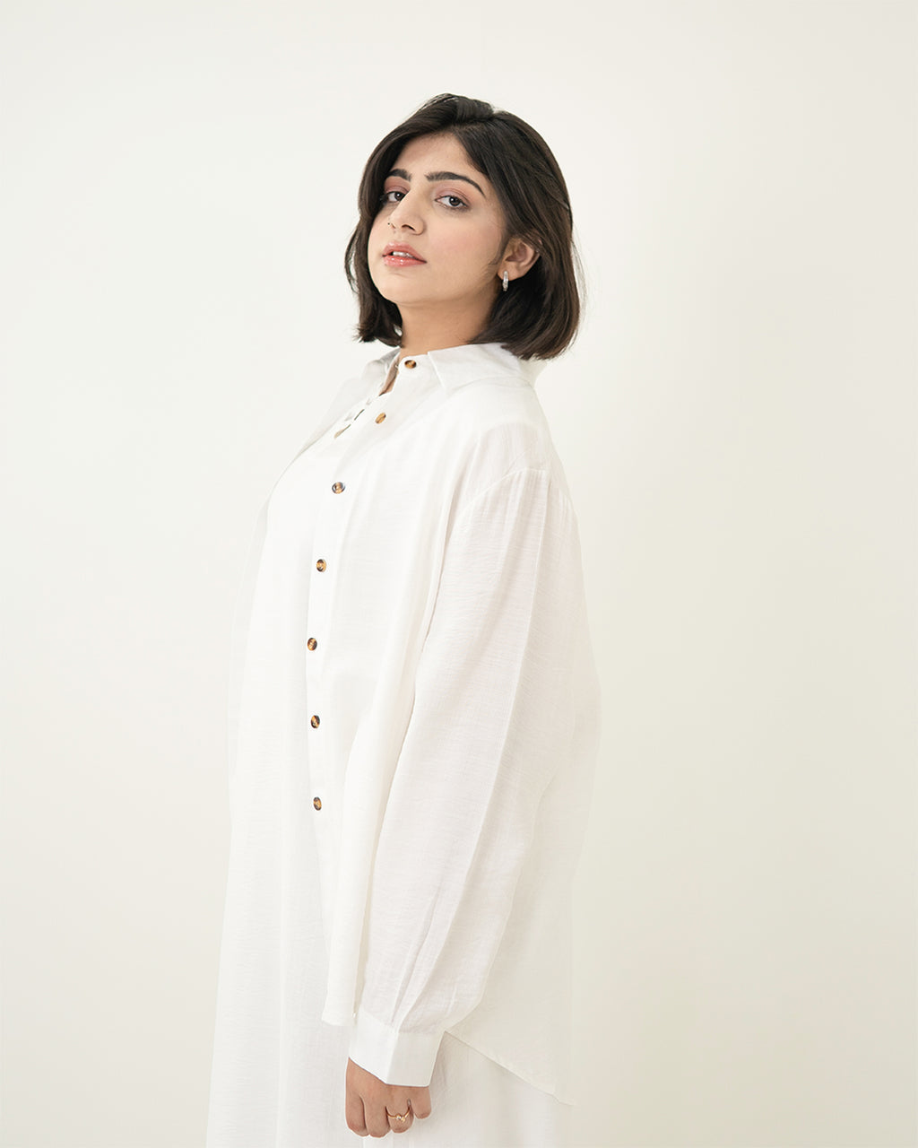 White Long Maxi Set