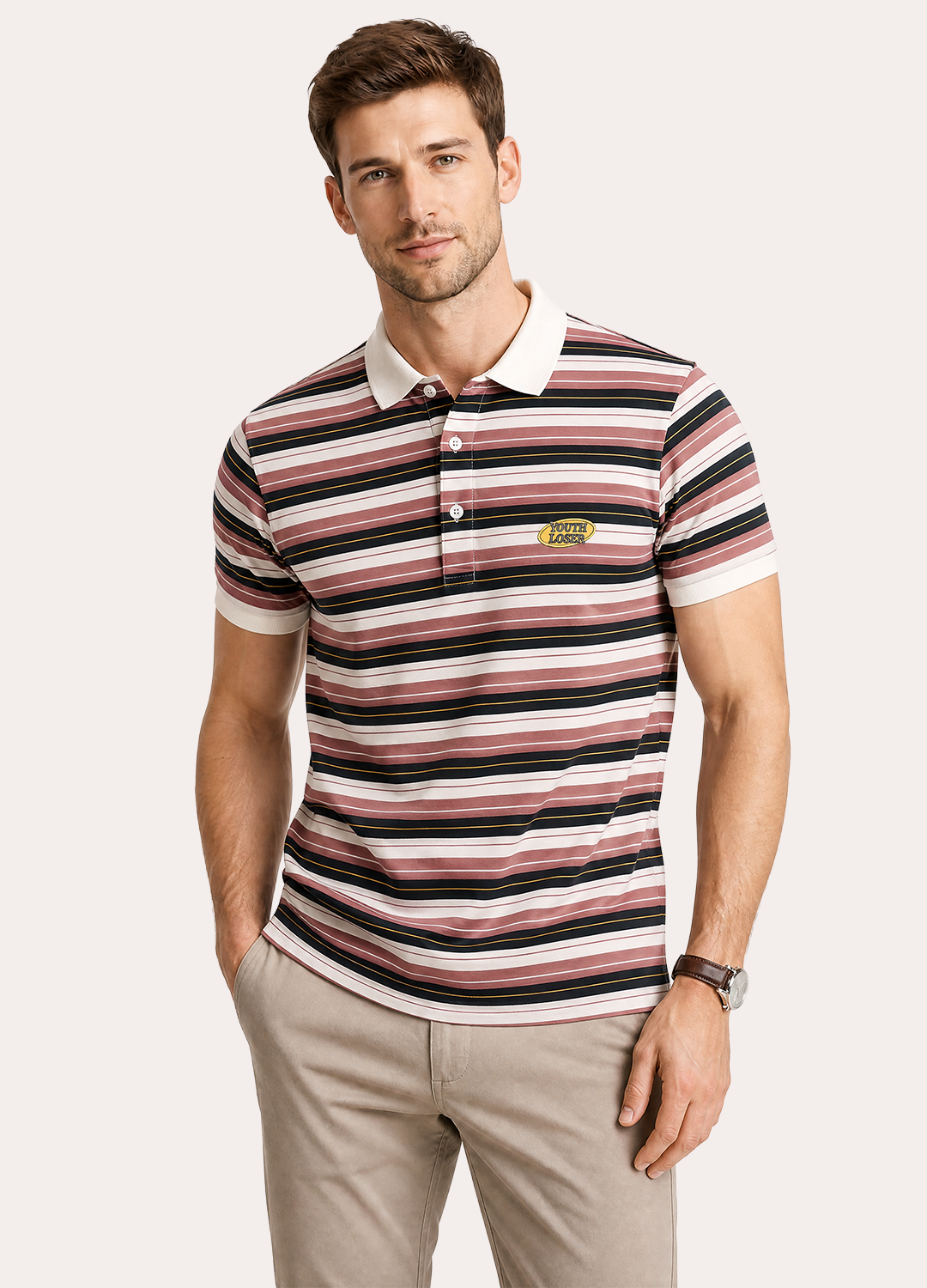 Striped Polo