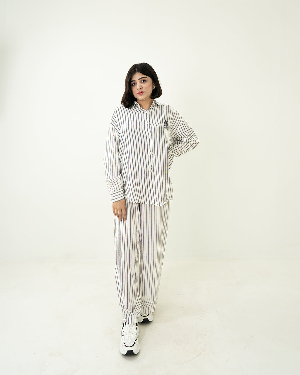 White Outline Co-ord