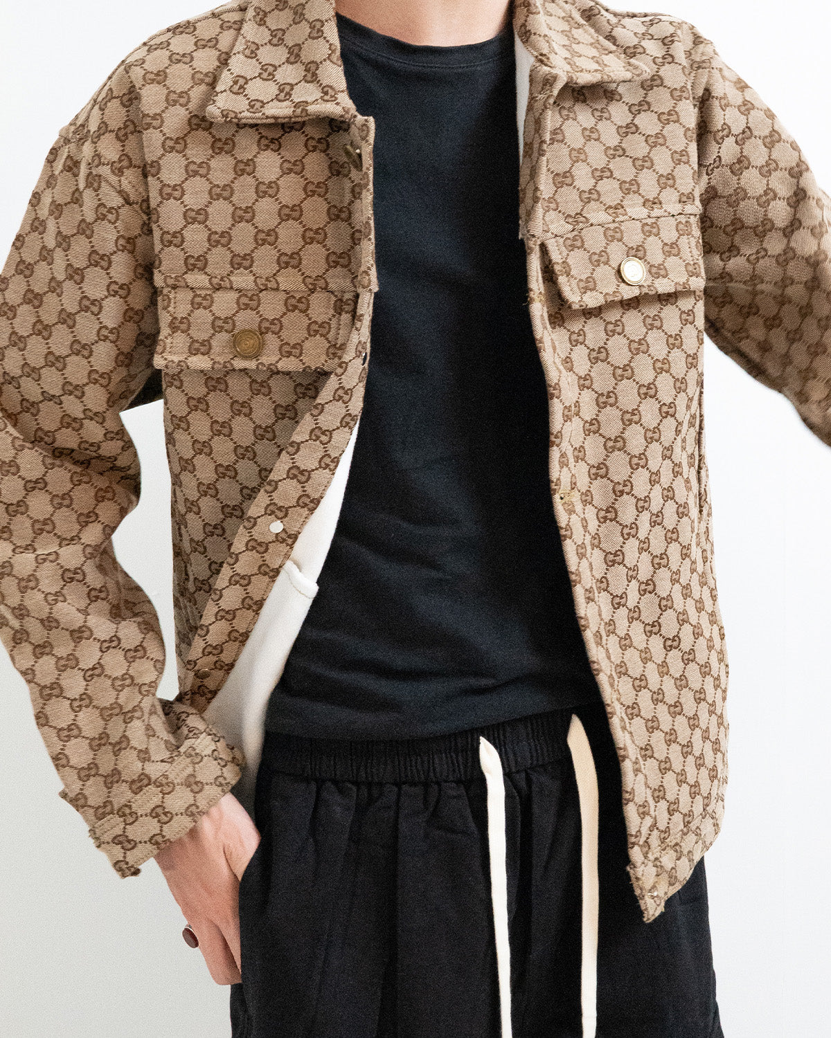 Brown Check Jacket