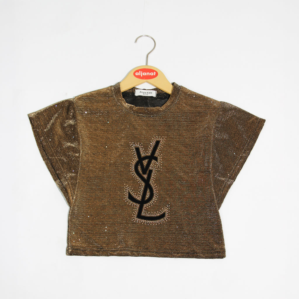Girls Brown T-Shirt