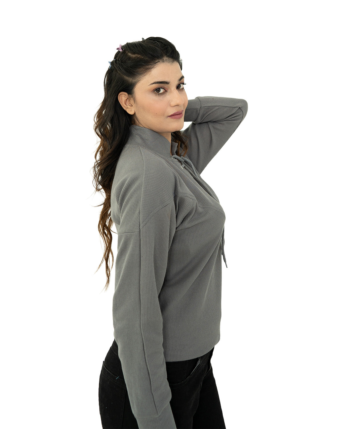 Grey Knit Sweater