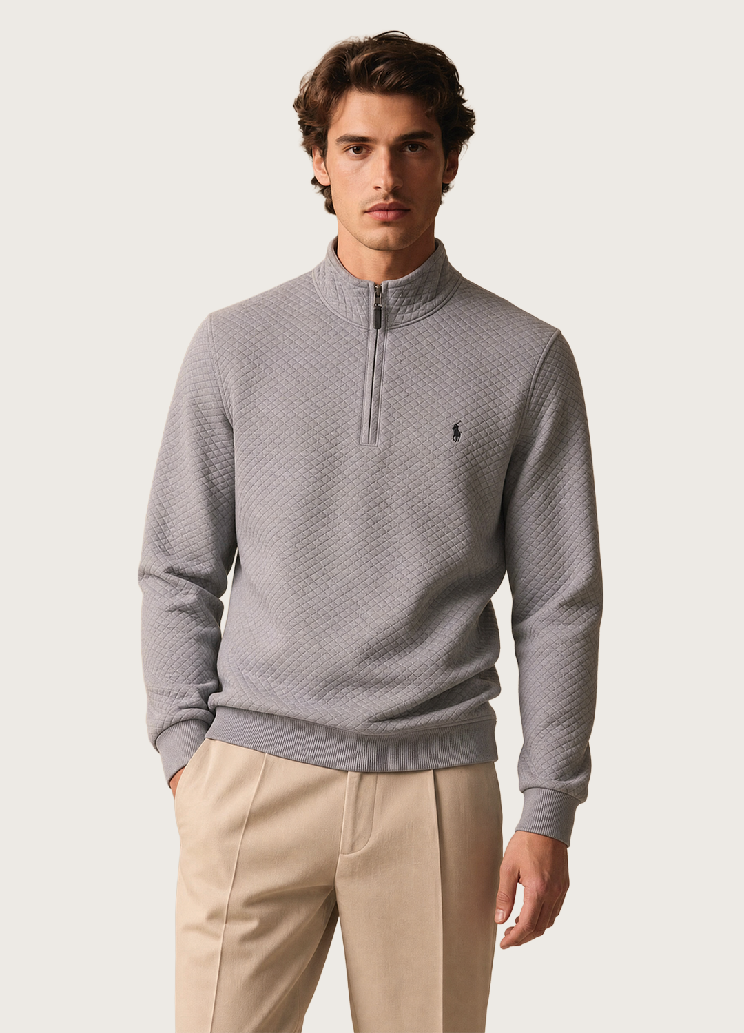 Polo Quarter Zipper