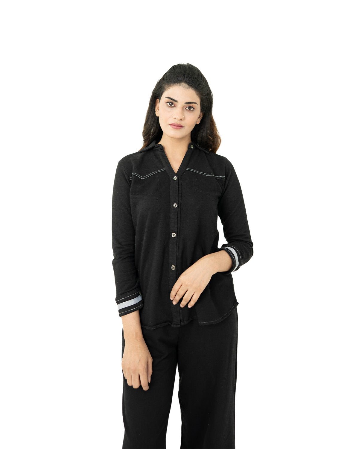 2pc Women’s Black Shirt and Pant
