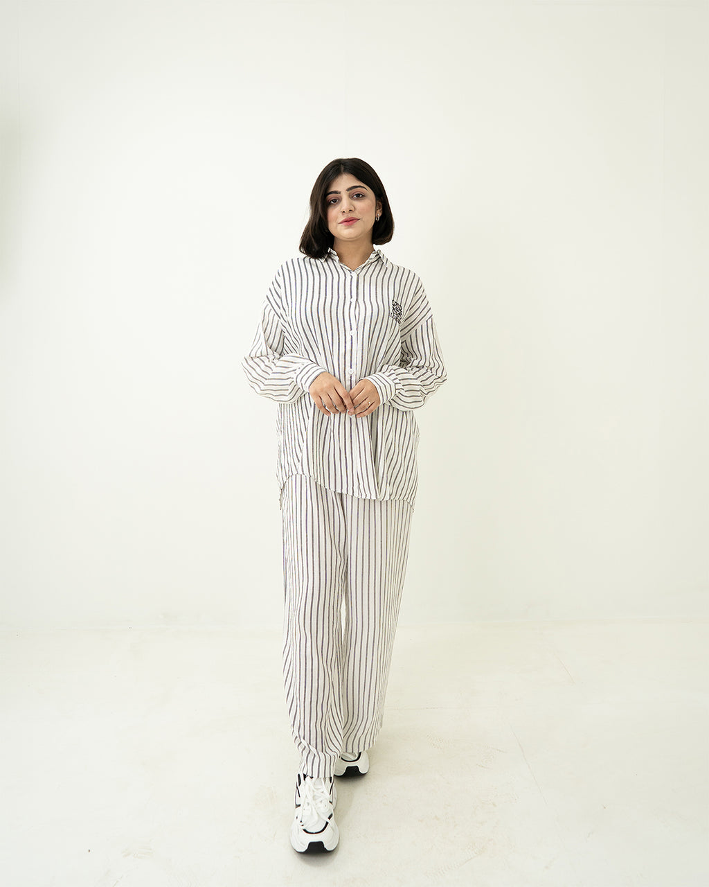 White Outline Co-ord