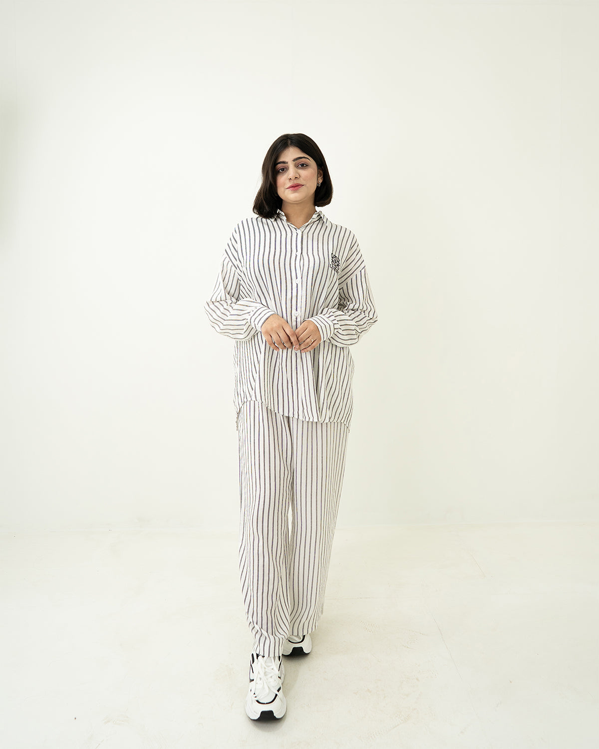 White Outline Co-ord