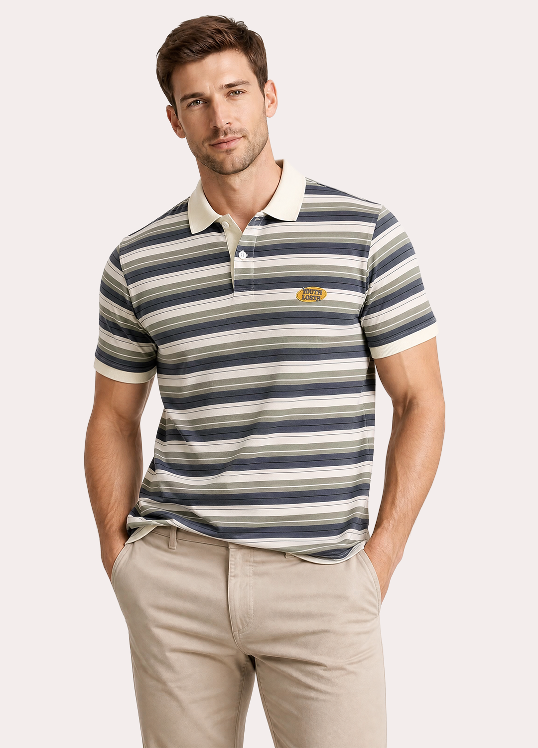 Striped Polo