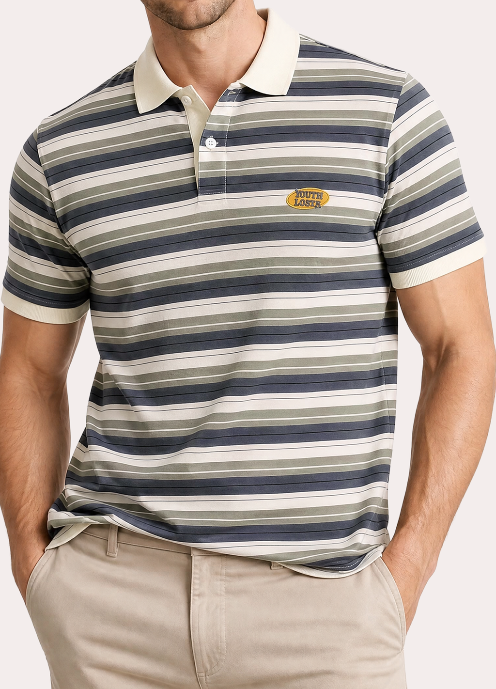 Striped Polo