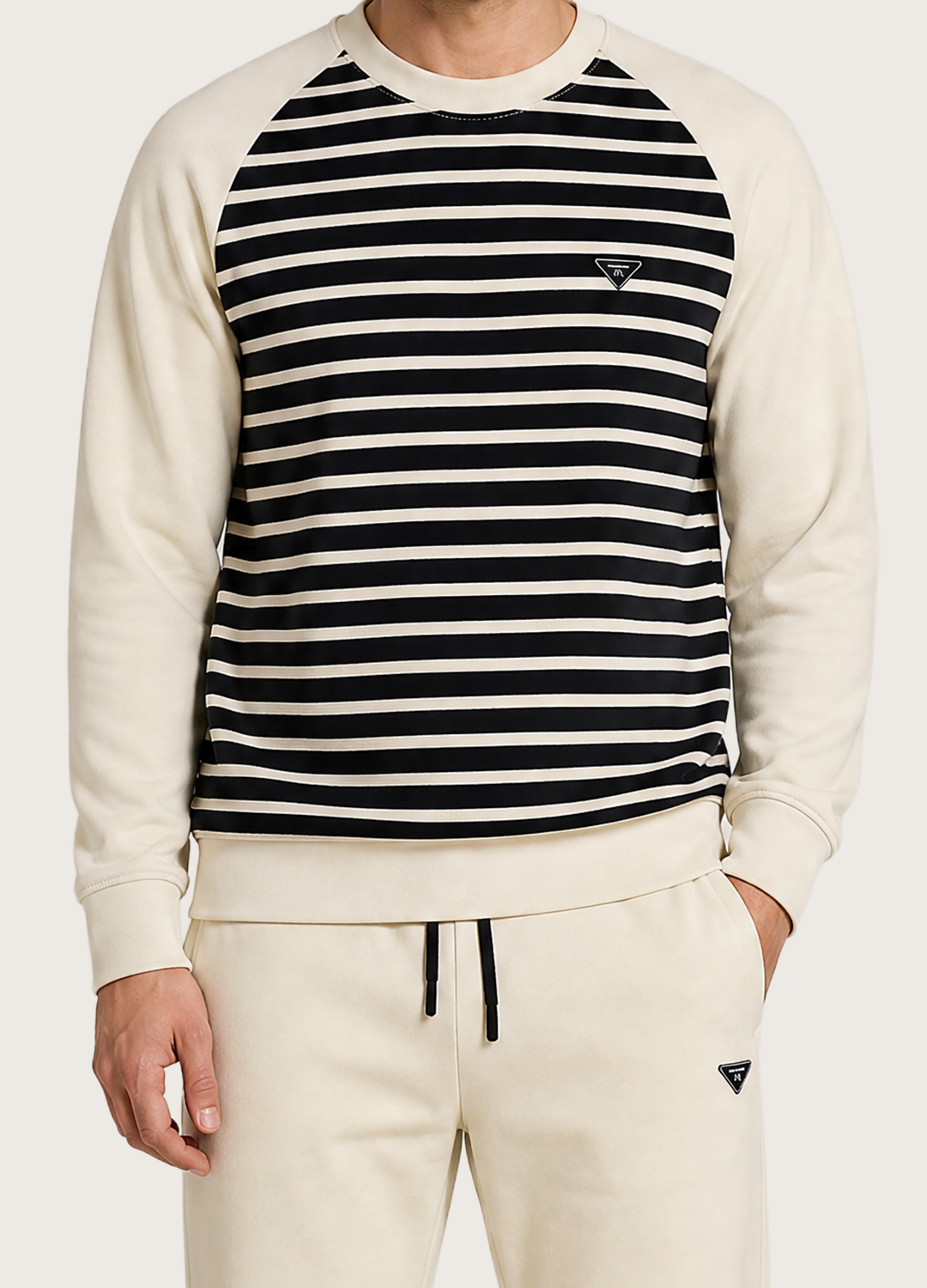 Raglan Stripe Suit