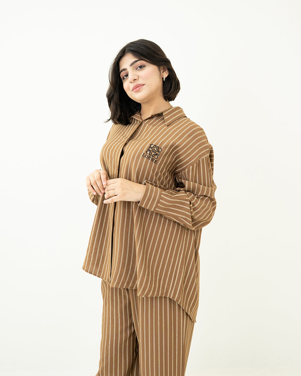 Ash Brown Outline Co-ord