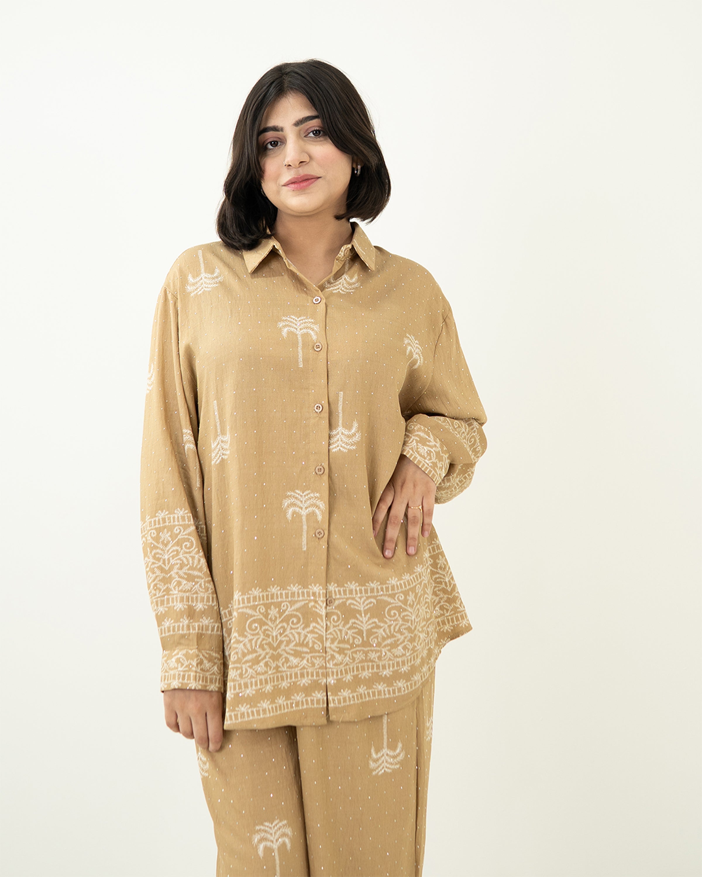 Beige Tropic Island Set