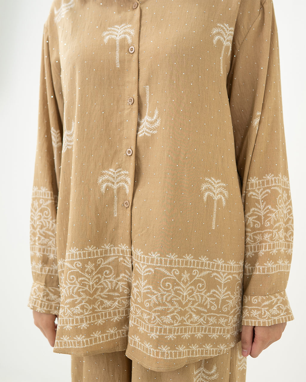 Beige Tropic Island Set