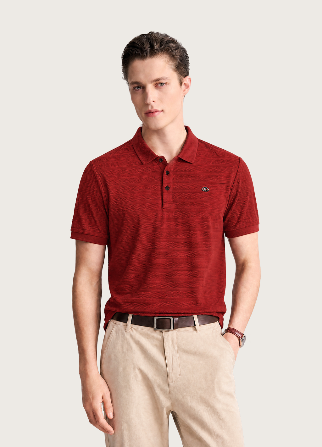 Textured Polo