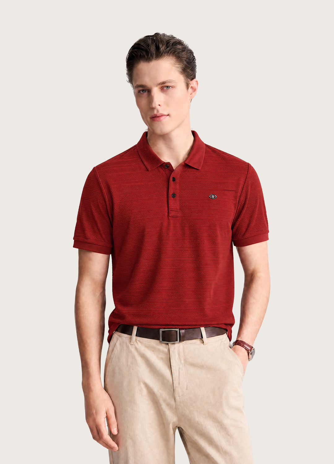 Textured Polo