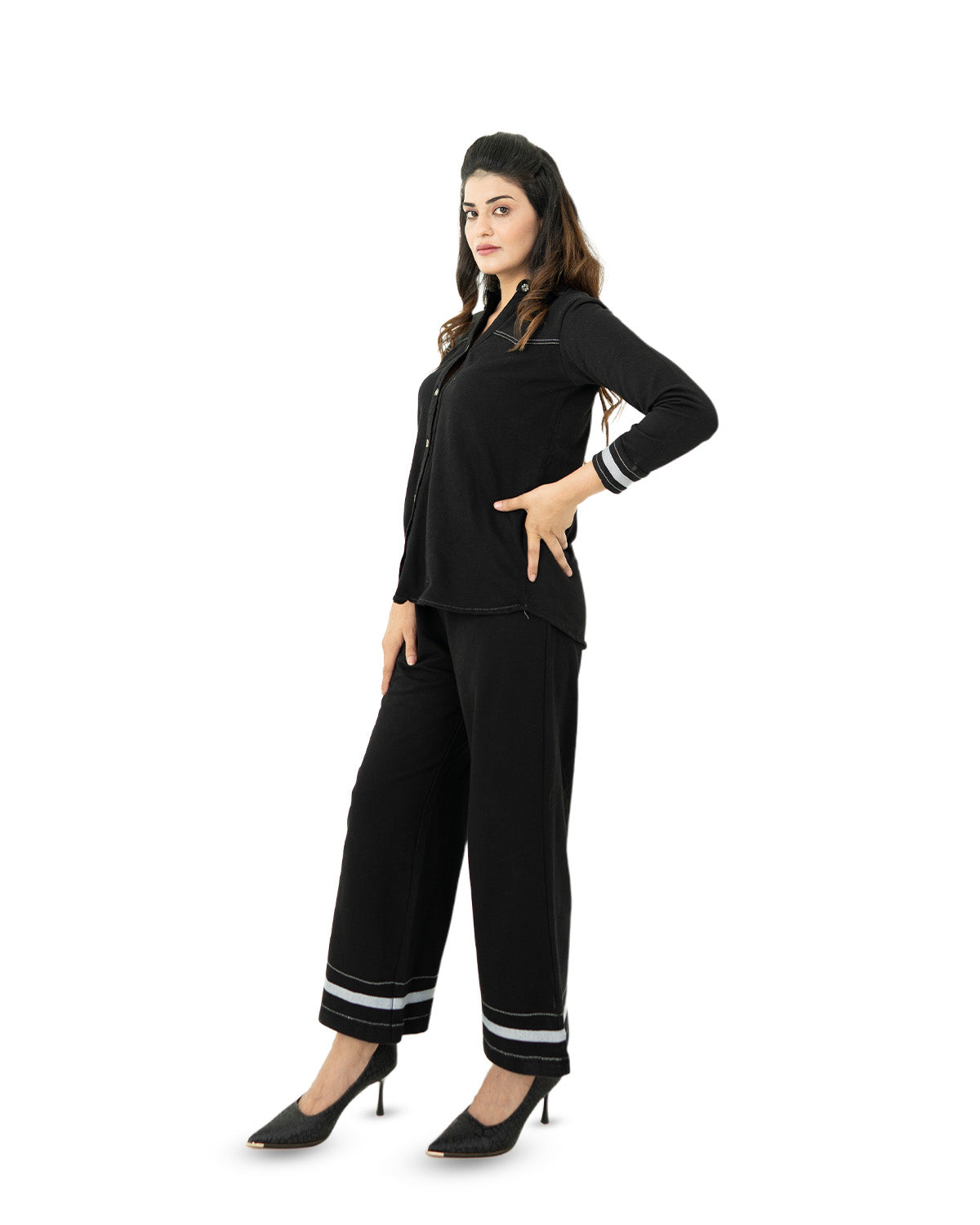 2pc Women’s Black Shirt and Pant