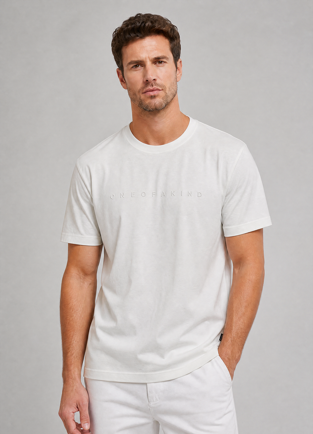 OAK White Tee