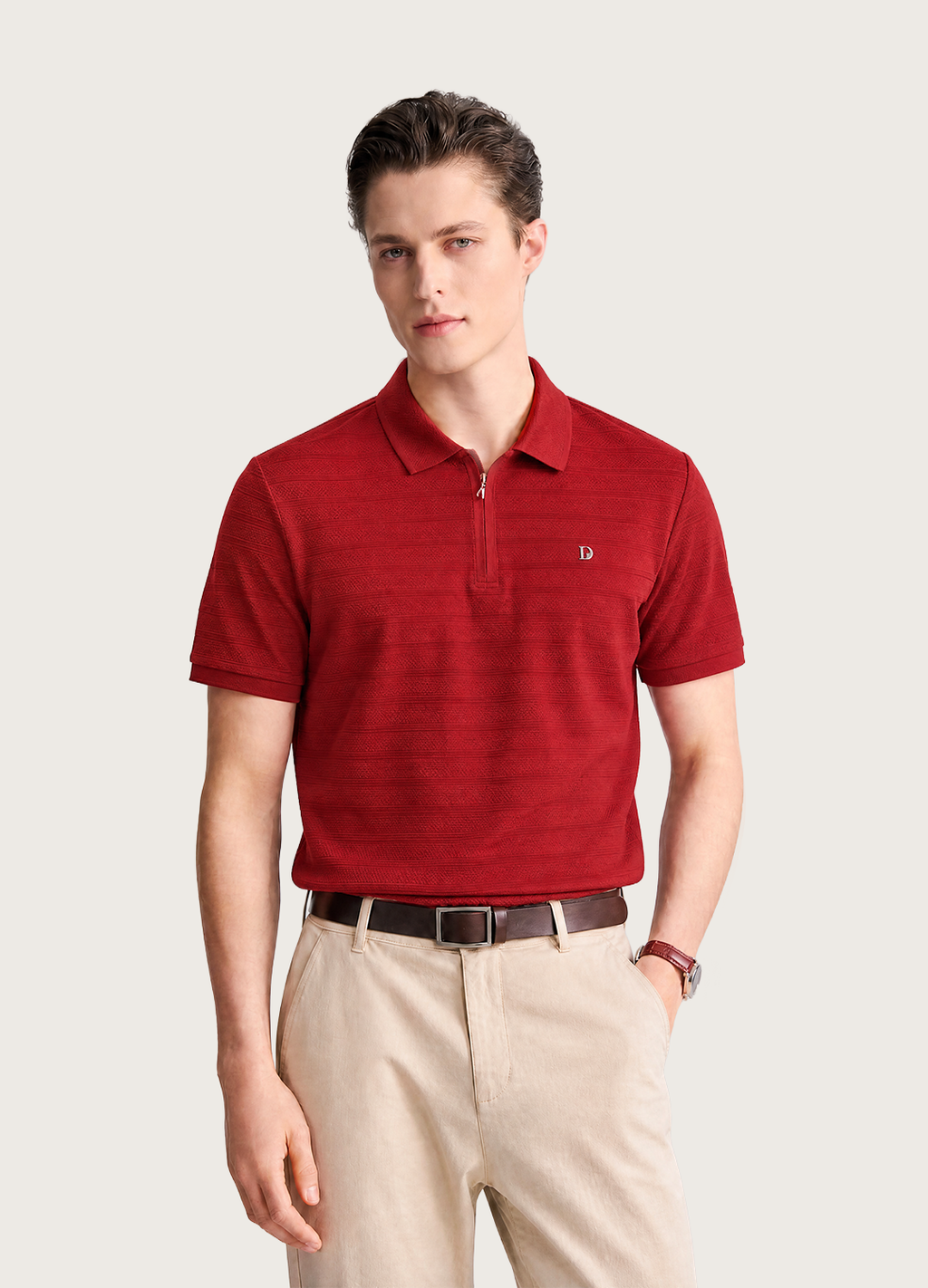 Quarter Zip Polo