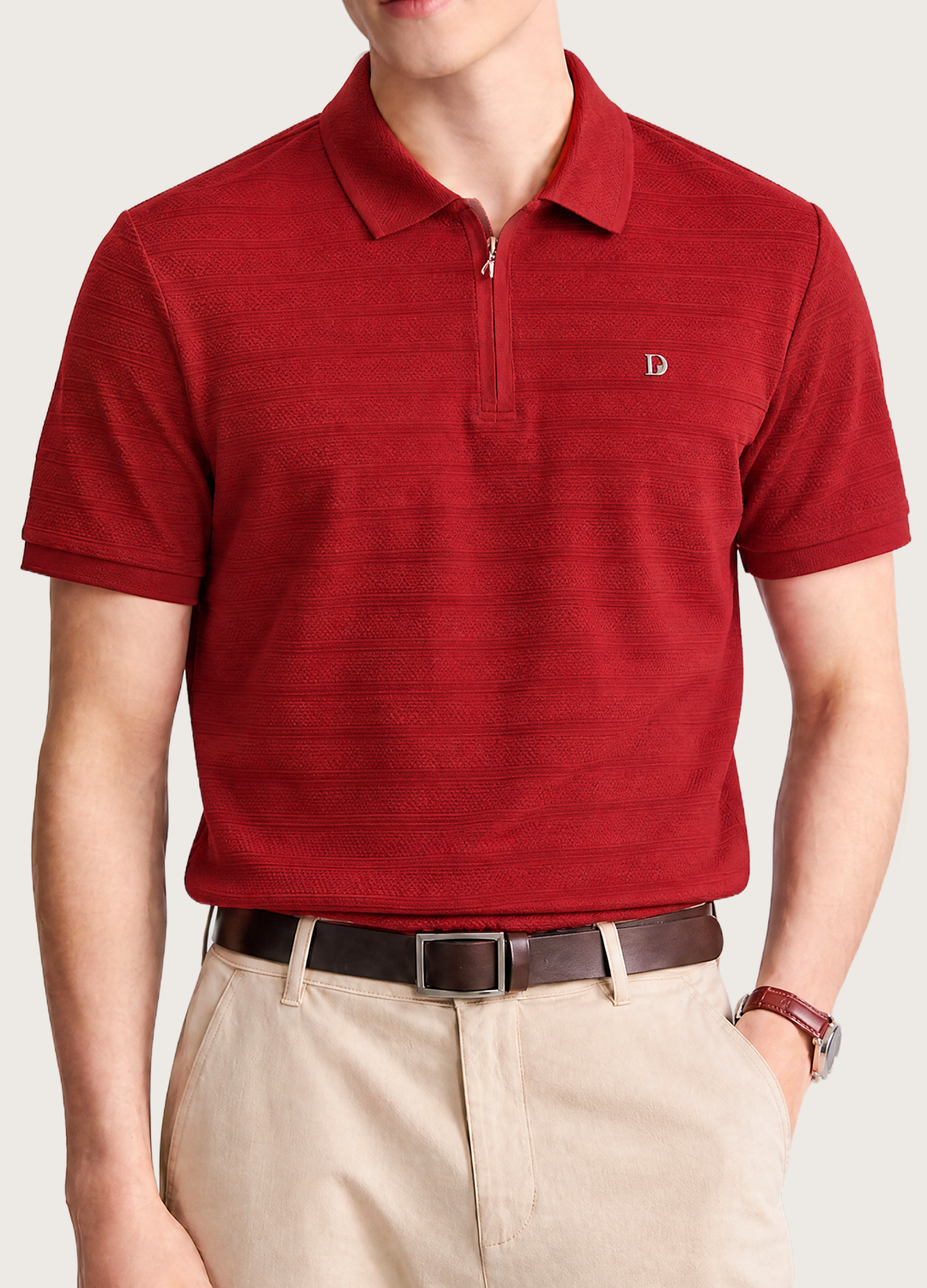 Quarter Zip Polo