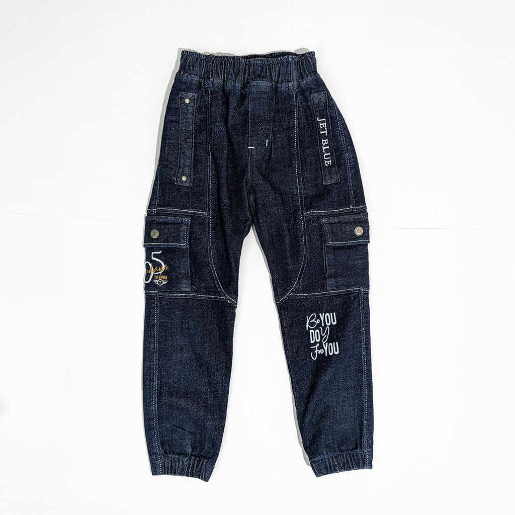 Black Cargo Jeans