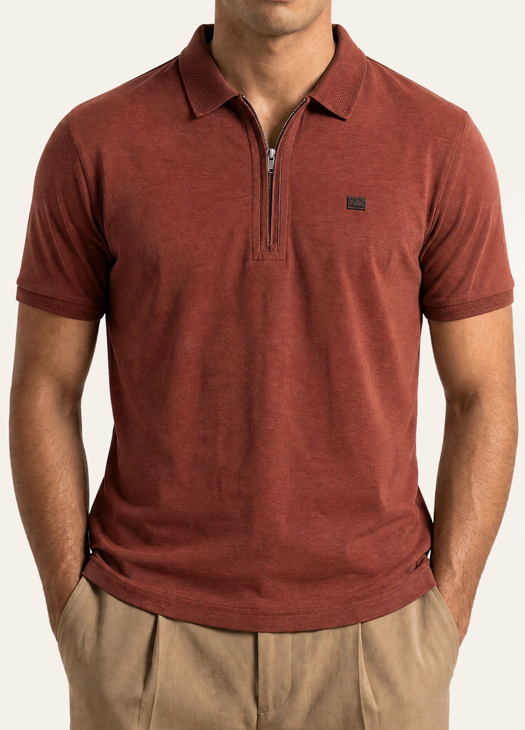 Rust Zip Polo