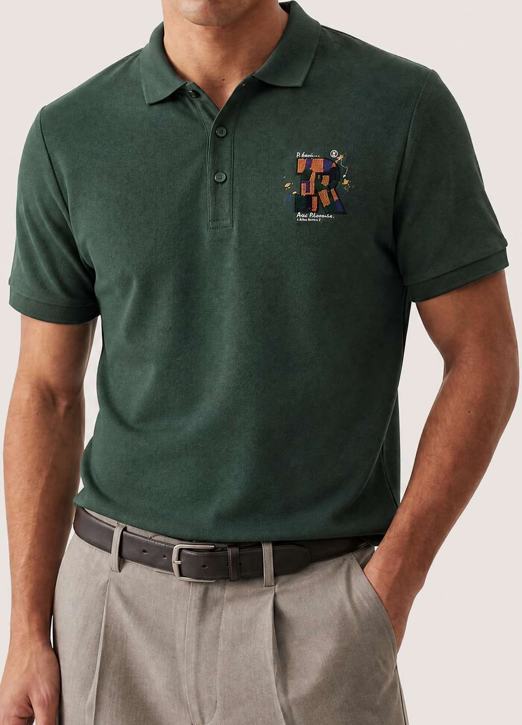 Green R Polo