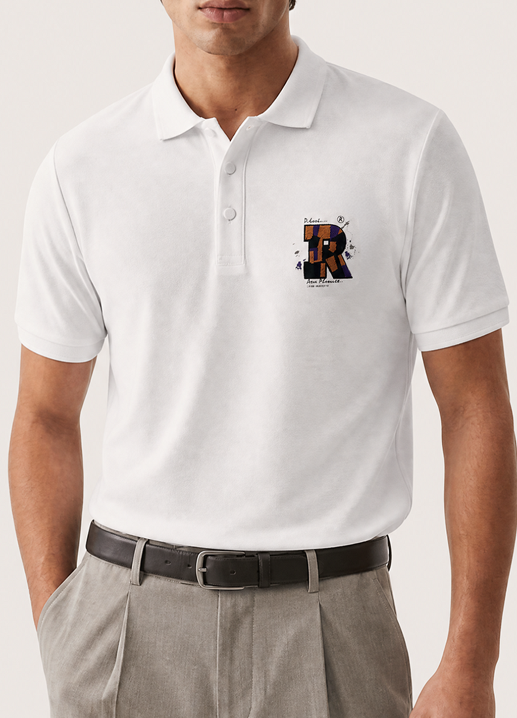 White R Polo