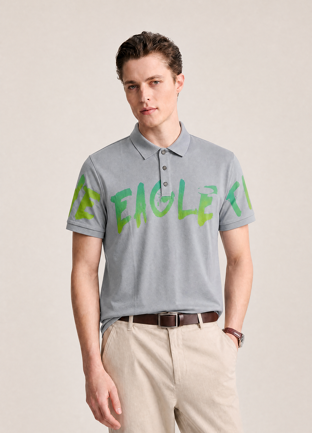 Eagle Printed Polo