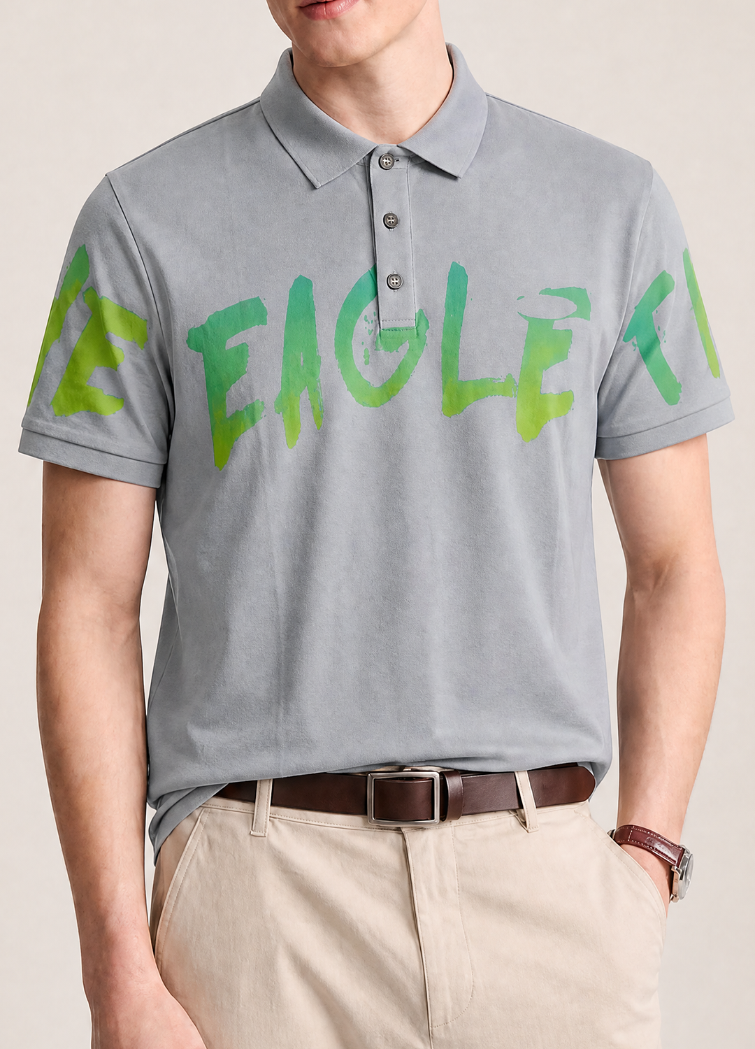 Eagle Printed Polo