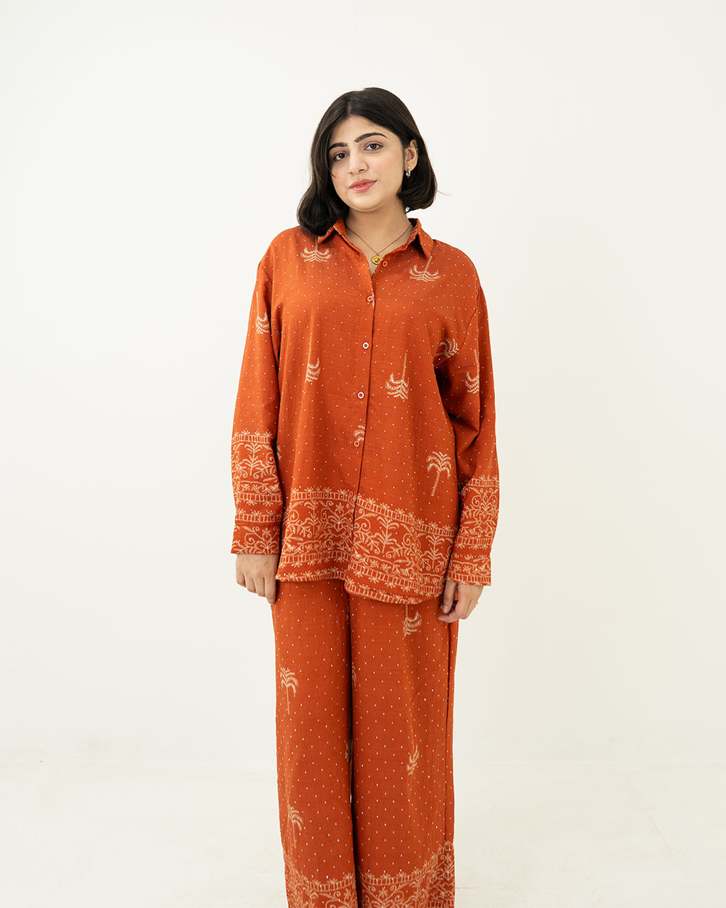 Orange Tropic Island Set