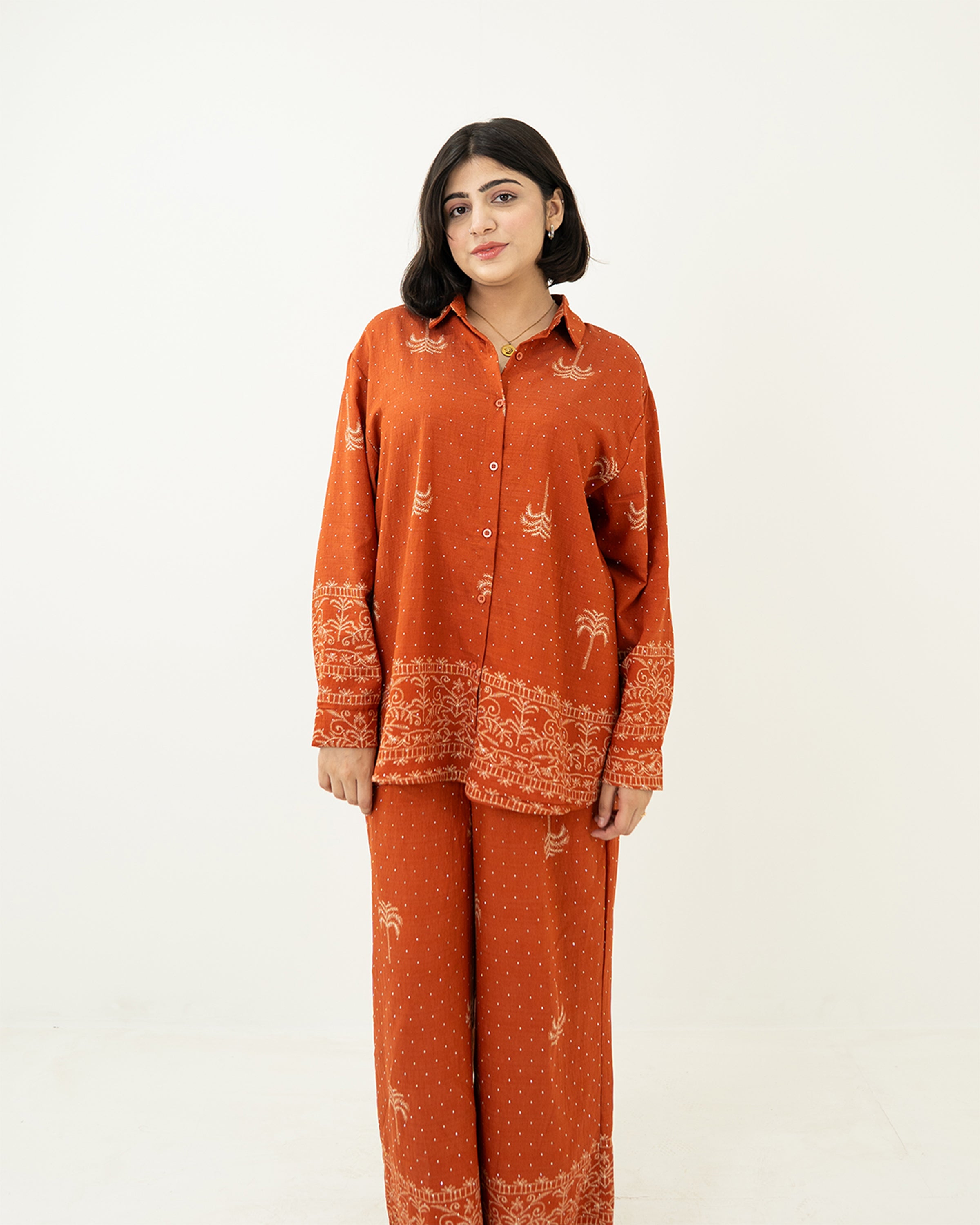 Orange Tropic Island Set