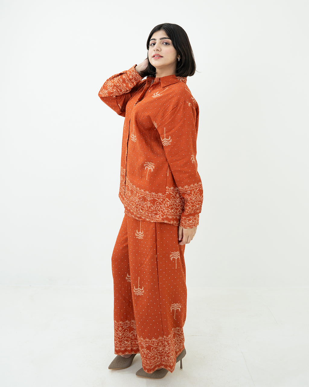 Orange Tropic Island Set