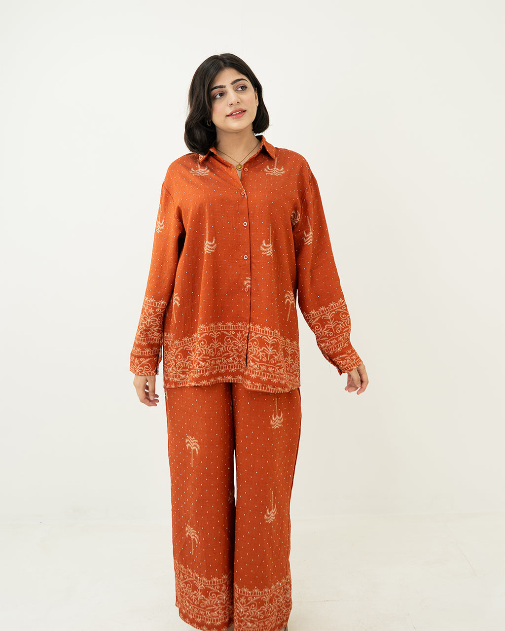 Orange Tropic Island Set